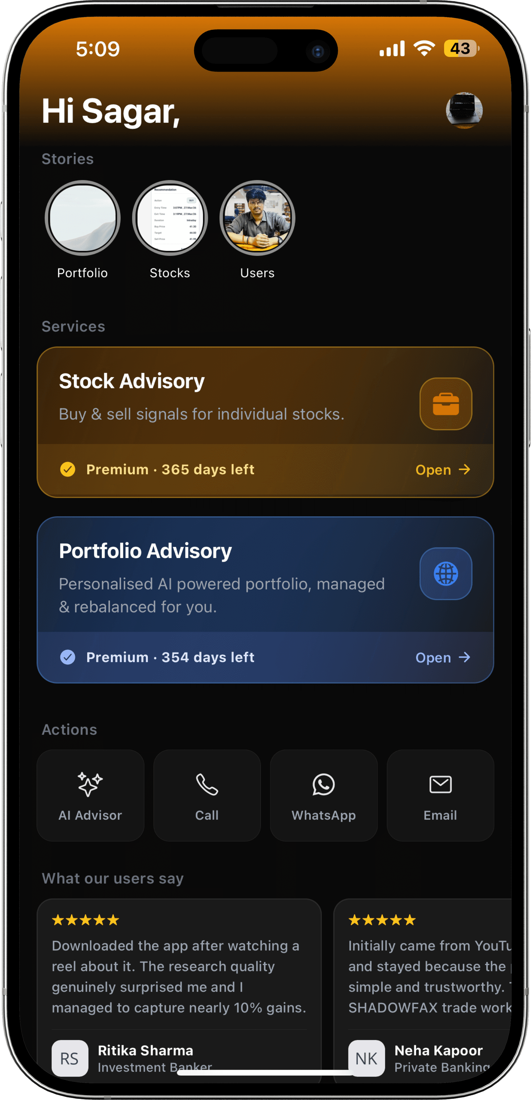 Chat Interface