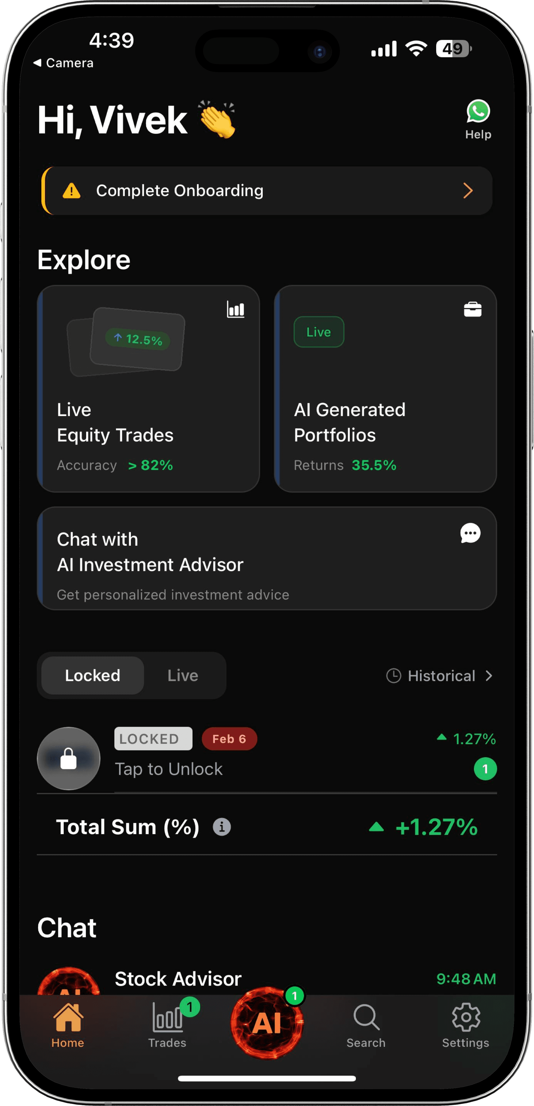 Chat Interface